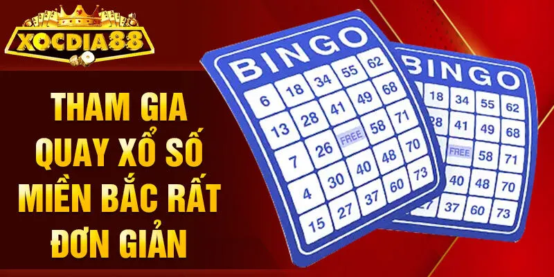 Tham gia quay xổ số miền Bắc rất đơn giản