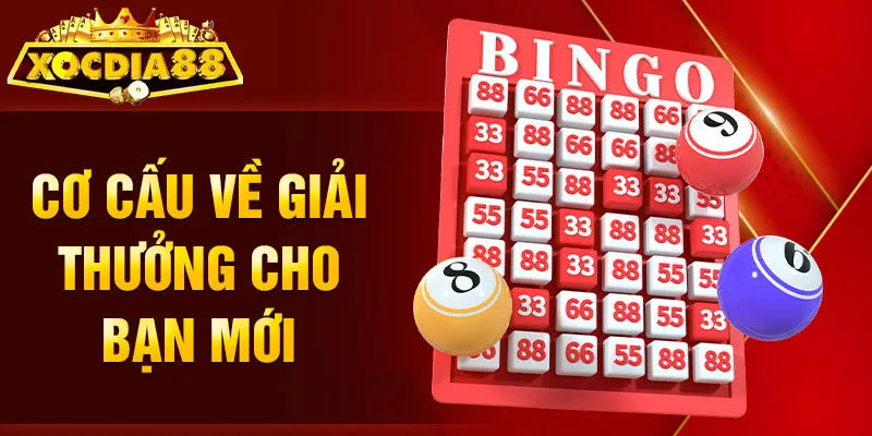 Cơ cấu về giải thưởng cho bạn mới